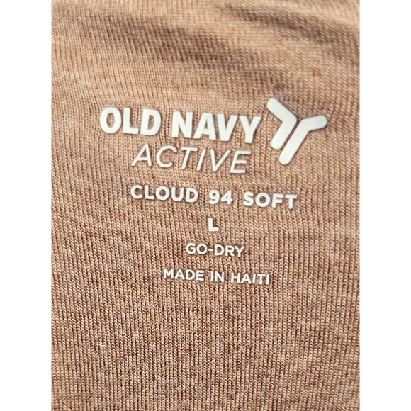 Old Navy Active Cloud 94 Soft Pink Women’s L Work Out Pink Long Sleeve Shirt Top - Picture 8 of 10